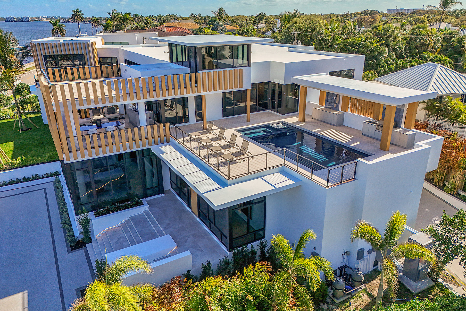 Aerial View - 6315 South Flagler Drive
